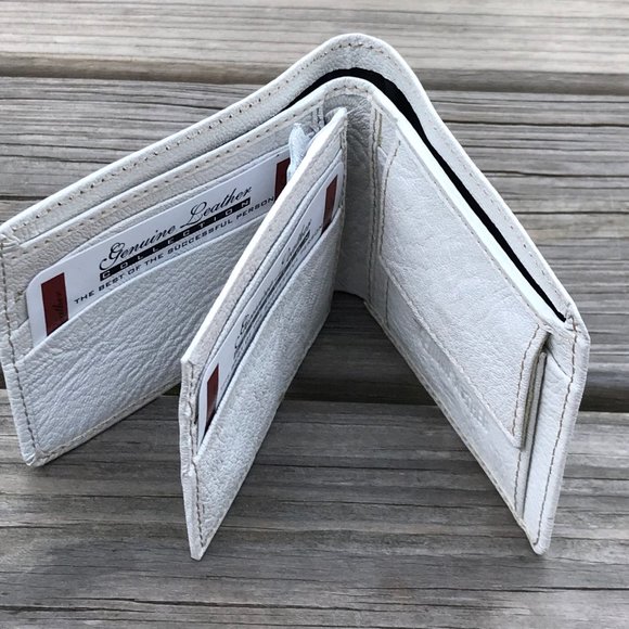 Men Wallet Handmade Genuine Leather cardholder - Picture 5 of 8